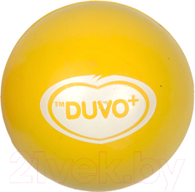 Игрушка для собак Duvo Plus Мяч резиновый / 10154 (желтый)