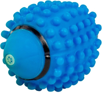 Игрушка для собак Duvo Plus Мяч регби с пищалкой / 11967 (голубой) - 