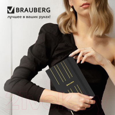Записная книжка Brauberg Touch / 113409 (черный)