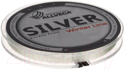 Леска монофильная Allvega Silver 0.10мм 50м / SIL50010