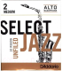 Трость для саксофона RICO RRS10ASX2M Select Jazz - 