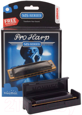 Губная гармошка Hohner Pro Harp 562/20 MS D / M564036X