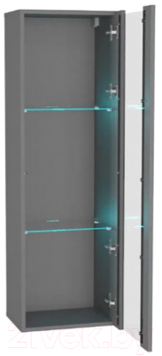 Шкаф навесной НК Мебель Point тип-21 / 71775200 (серый графит)