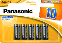 Комплект батареек Panasonic Alkaline Power LR03/10BL - 