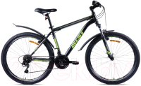 Велосипед AIST Quest 26 2022 (20, черный/зеленый) - 