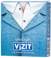 Презервативы Vizit Ultra Light (3шт) - 