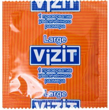 Презервативы Vizit Large Увеличенного размера / 331 (12шт)