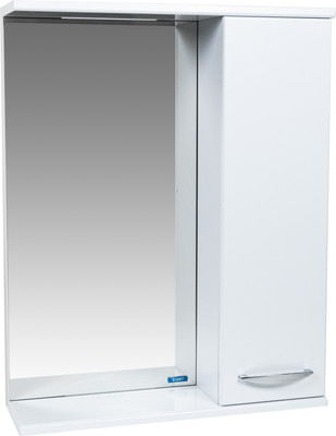 

Шкаф с зеркалом для ванной, Прага 55 / VPRA55-ZSHR