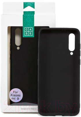 Чехол-накладка Case Matte для Xiaomi Mi9 (черный)