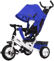 

Трехколесный велосипед с ручкой Moby Kids, Comfort 10x8 Eva / 641477