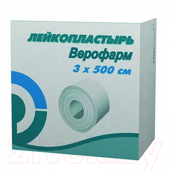 Изображение товара Лейкопластырь Veropharm 3x500см