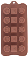 Форма для шоколада Мультидом Ассорти / VL80-334 - 