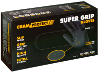 Перчатки одноразовые CHAMALEON Super Grip / 48901 (M, 80шт) - 