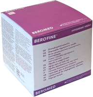 Набор игл для подкожных инъекций Berofine 19G Однократного применения (100шт) - 