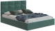 Каркас кровати НК Мебель Соната 140x200 / 72305113 (велюр зеленый) - 