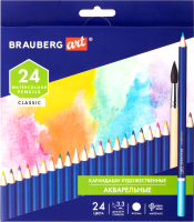 Набор акварельных карандашей Brauberg Art Classic / 181530 (24цв) - 