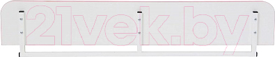Приставка для стола Polini Kids Для растущей парты задняя / 0001775.69 (120x20, белый/розовый)