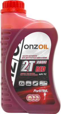 Моторное масло Onzoil Profi 2T Red (900мл)