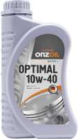 Моторное масло Onzoil SAE 10W40 Optimal SG/CF (900мл) - 