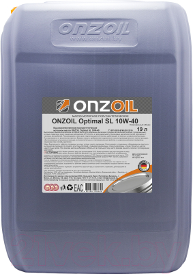 

Моторное масло Onzoil, Optimal SL Energy SAE 10W40