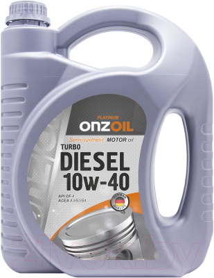 Моторное масло Onzoil SAE 10W40 Turbo Diesel Lux CF-4
