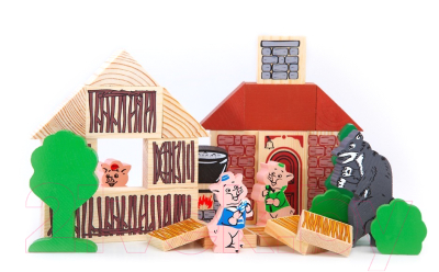 

Развивающая игра Томик, Сказки. Три поросенка / 4534-6