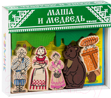 Развивающая игра Томик Сказки. Маша и Медведи / 4534-9