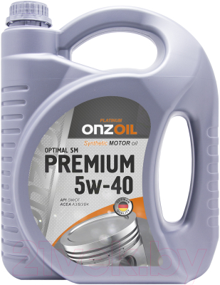 Моторное масло Onzoil Optimal SM Premium SAE 5W40 (4.5л)