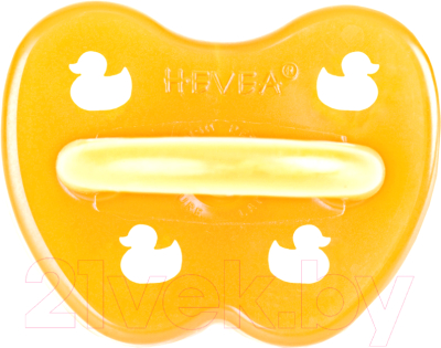

Пустышка Hevea, Оранжевый, Duck 3+ симметричная