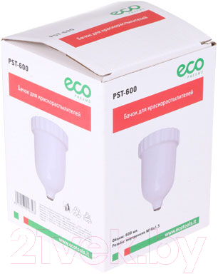 Бачок для краскопульта пневматического Eco PST-600