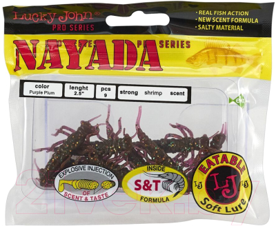 Мягкая приманка Lucky John Pro Series Nayada / 140154-S13 (9шт)