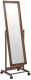 Зеркало Мебелик В 27Н (средне-коричневый) - 