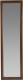Зеркало Мебелик Селена (средне-коричневый) - 