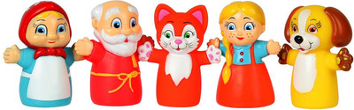 Набор пальчиковых кукол Капитошка Пальчиковый Театр Репка / LX-PT-ST02 -