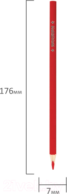 Набор цветных карандашей Юнландия Экзотика / 181649 (24цв)