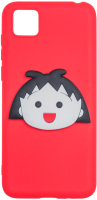 Чехол-накладка Volare Rosso С попсокетом для Honor 9s/Huawei Y5p (красный/девочка) - 