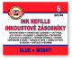 Миниатюра изображения товара Чернила для перьевой ручки Koh-i-Noor 9991006001KS (6шт, синий)