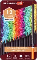 Набор цветных карандашей Brauberg Art Premiere / 181540 (12цв) - 