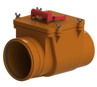 Обратный клапан для наружной канализации РосТурПласт ТП-85 НК 160 / 32714 - 