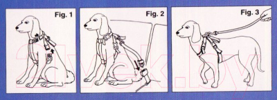Ремень безопасности для собак Wahl Car Safty Harness / 2999-7300 (L/XL)