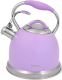 Миниатюра изображения товара Чайник со свистком Fissman Felicity 5960 (фиолетовый)