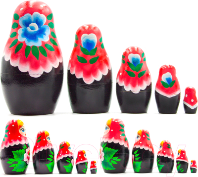 Изображение товара Матрешка сувенирная Брестская Фабрика Сувениров С цветком сакуры 5016