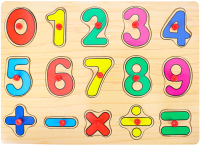 

Развивающая игра Shantou, Цифры и знаки / П-9687