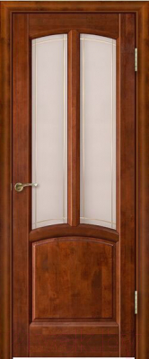 Дверь межкомнатная Vi Lario ДО Виола 70x200 (бренди/гравировка)