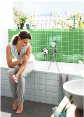 Душевая система Hansgrohe 26466000+26530000+28272000+28331000+27453000+15743000+01800180