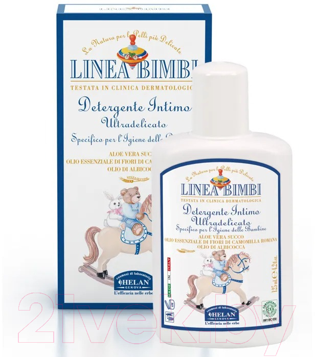 Гель для интимной гигиены Helan Linea Bimbi Детский / 39DI (125мл)