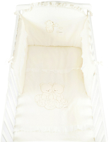 Комплект постельный для малышей Italbaby Angioletti / 100.9050-002 (кремовый) - 