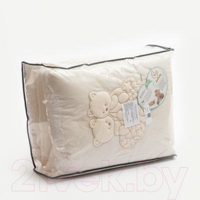 Комплект постельный для малышей Italbaby Angioletti / 100.9050-002 (кремовый)