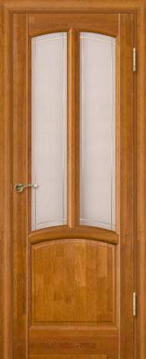 Дверь межкомнатная Vi Lario ДО Виола 80x200 (медовый орех/гравировка)