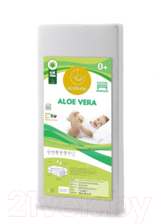 Матрас в кроватку Italbaby Aloevera / 010.2407